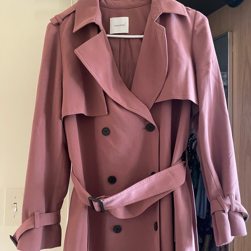 Slightly used trench coat